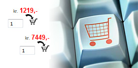 Nettbutikker - websider - publiseringsløsninger - webmoduler